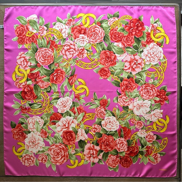 Authentic Chanel Scarf - Picture 1 of 13